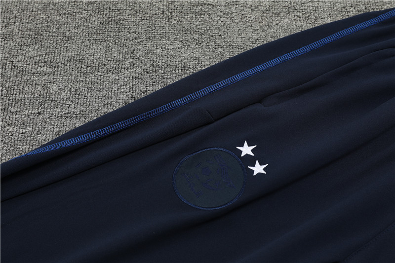 Algeria 23-24 Long Sleeve Training Set -Black and Blue