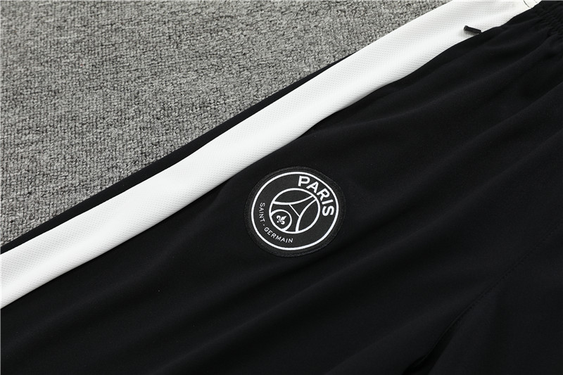 Paris Saint-Germain PSG 23-24 Kids Long Sleeve Training Set Black