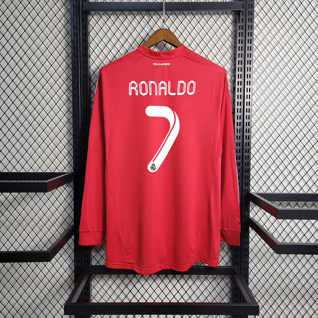 Real Madrid Retro 11-12 Third Away Long Sleeve Jersey