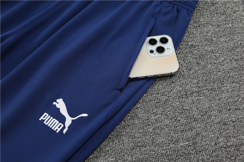 Marseille 23-24 Long Sleeve Training Set -Blue and White