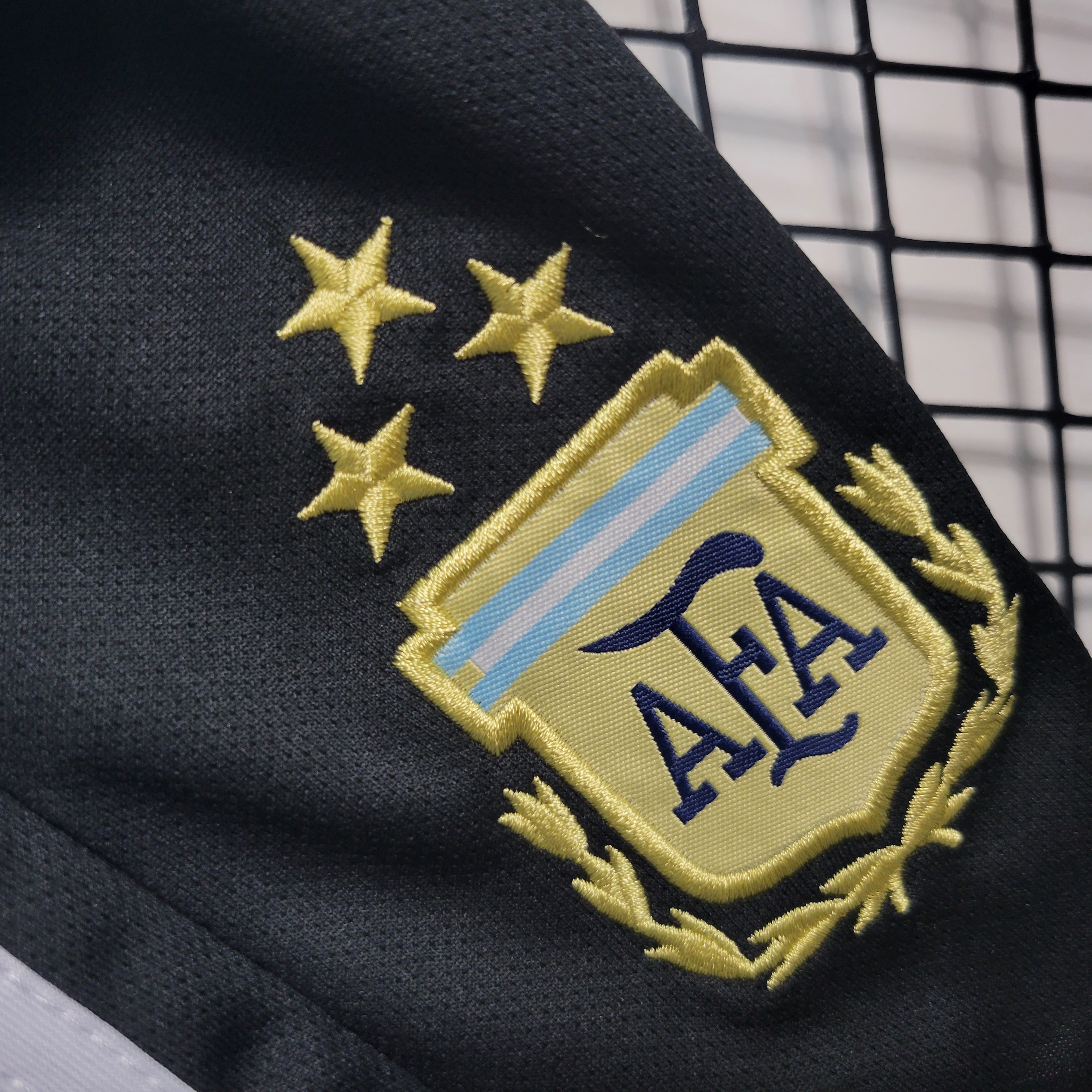 Argentina 3 Stars 22-23 Home Stadium Kids Kit ( with 2022 World Champions Patch )