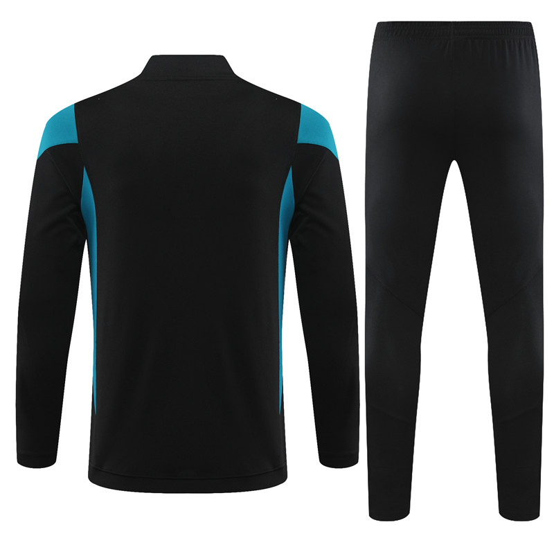 Germany 23-24 Kids Long Sleeve Training Set Black