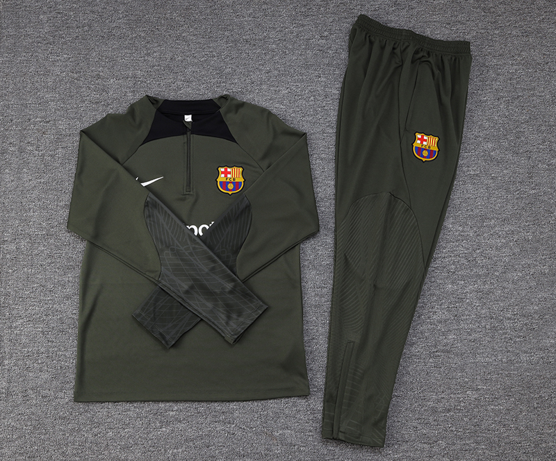 B.A.R.S.A 23-24 Long Sleeve Training Set -Green