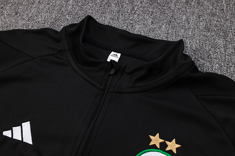 Algeria Olympic TEAM 23-24 Long Sleeve Training Set -Black