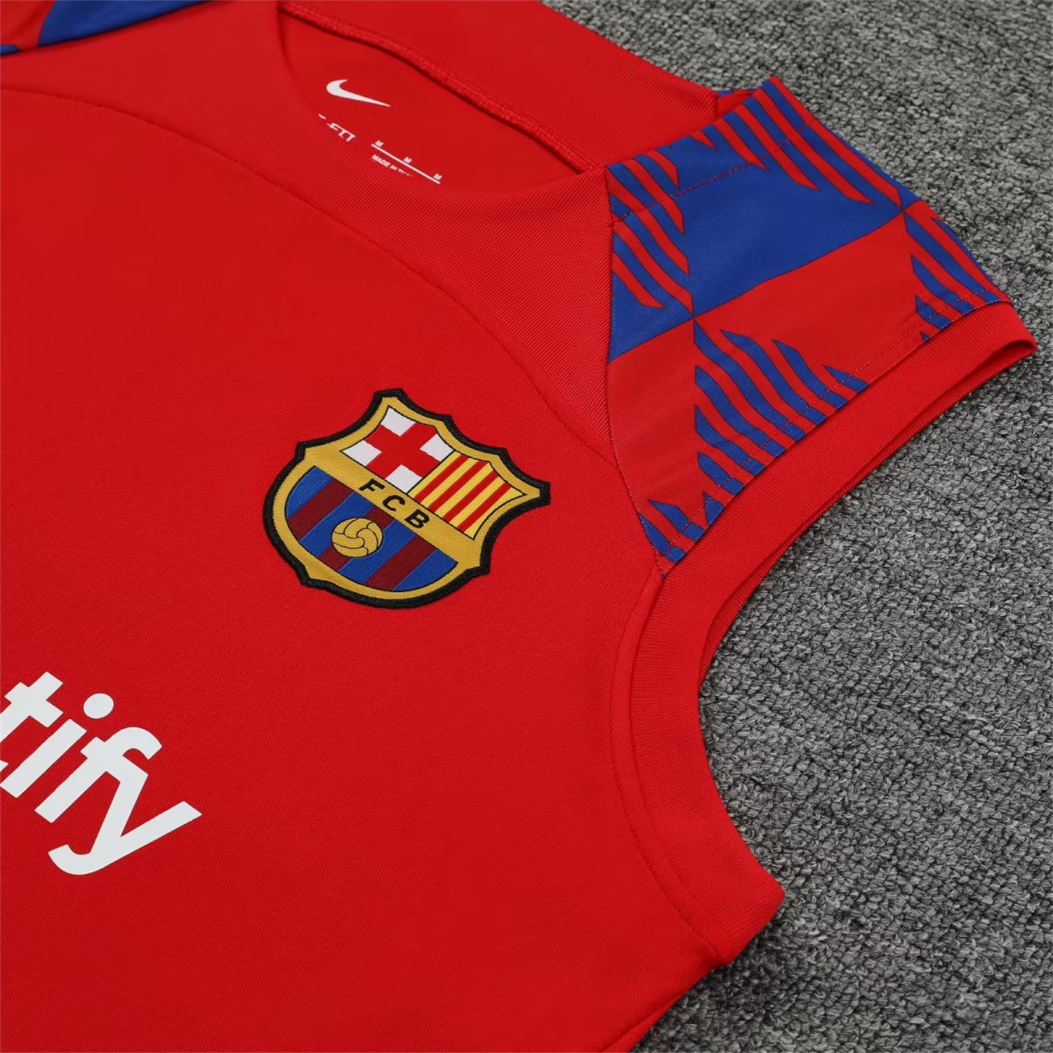 B.A.R.S.A 23-24 Red Player Training Vest Set