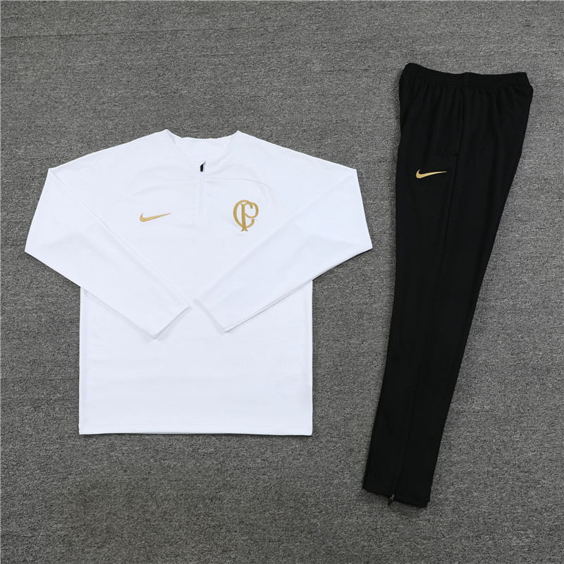 Sport Club Corinthians Paulista 23-24 Long Sleeve Training Set -White