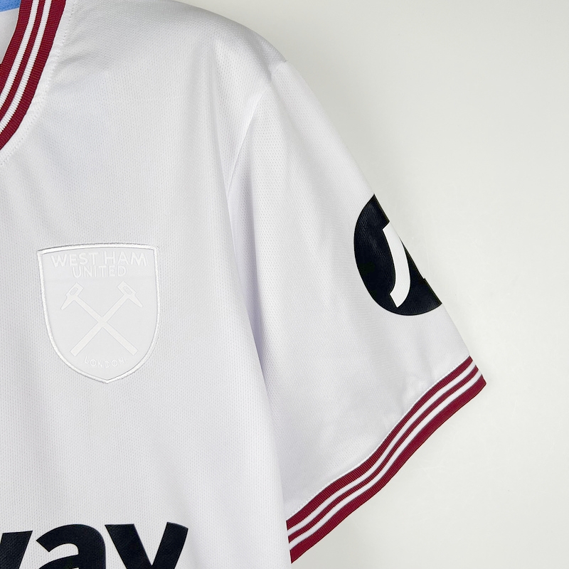 West Ham United 23-24 Away Jersey - Fans Version