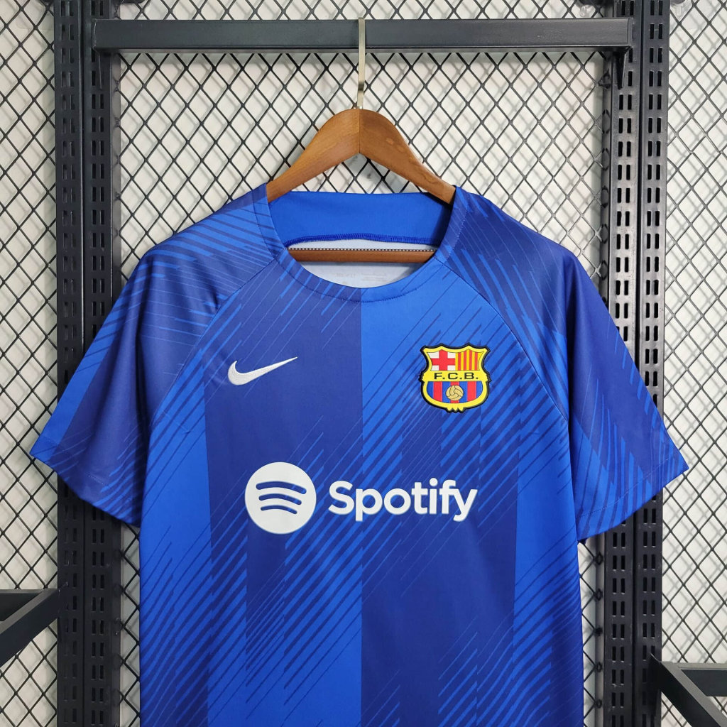 B.A.R.S.A 23-24 Blue Training Jersey - Fans Version