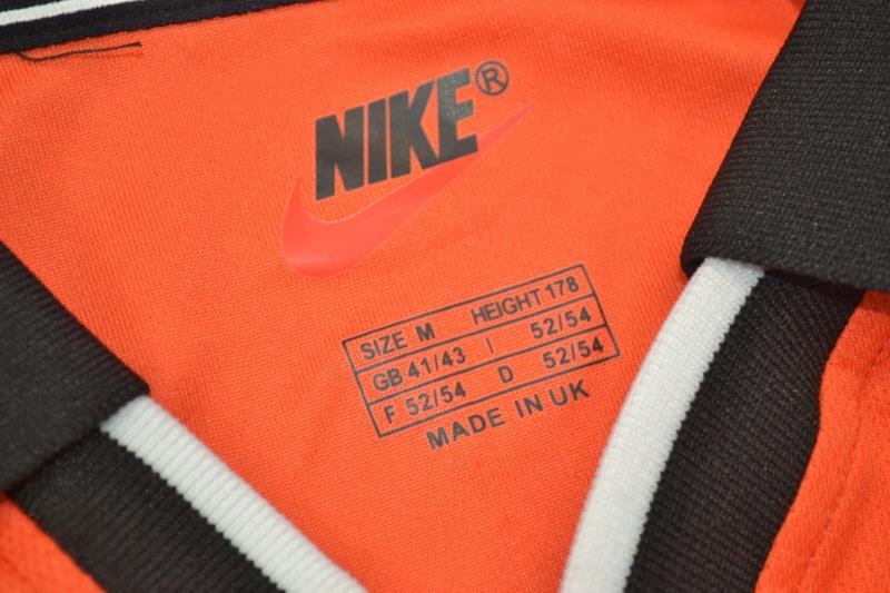 Retro Netherlands 1998 Home Stadium Jersey