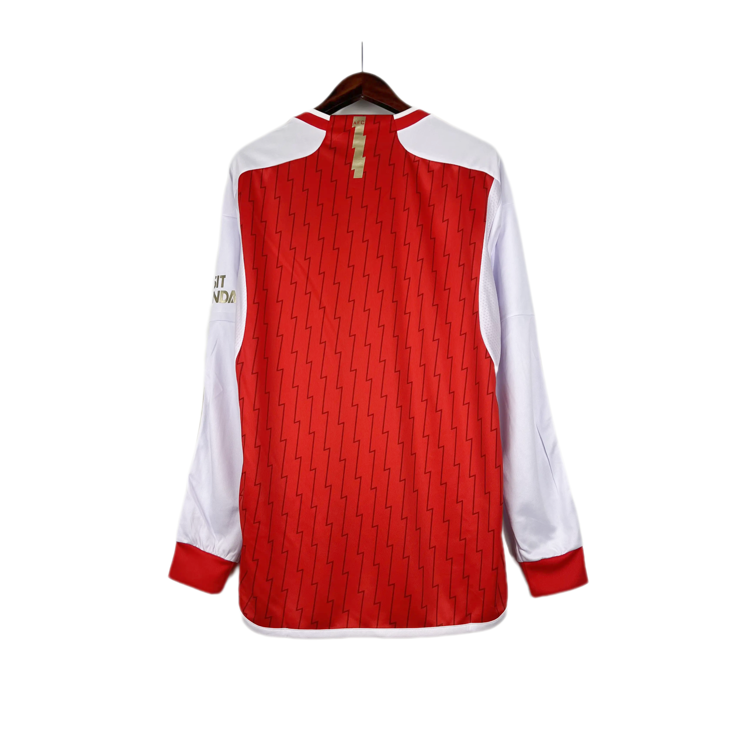 Arsenal 23-24 Home Long Sleeve Jersey - Fans Version