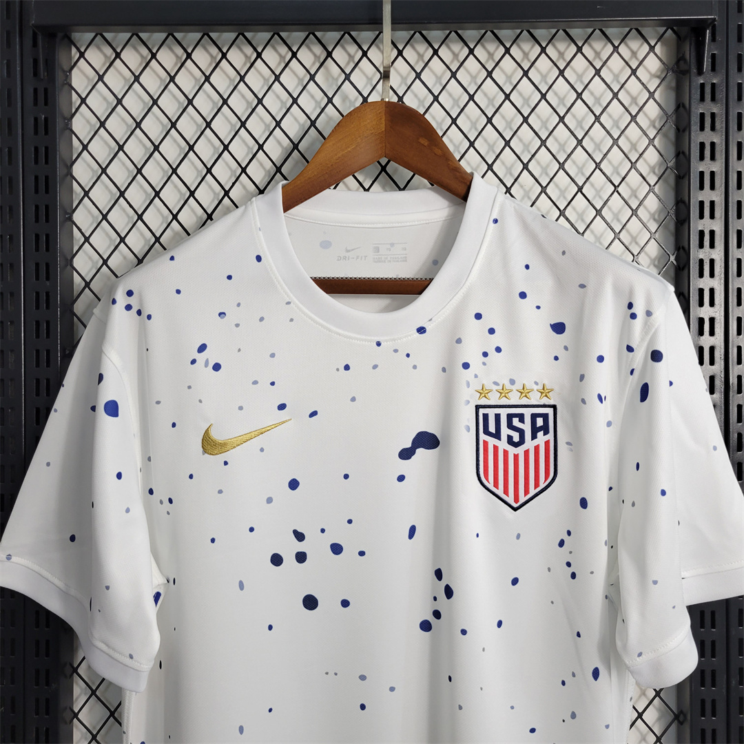 United States USA 23-24 Home Stadium Jersey - Fans Version