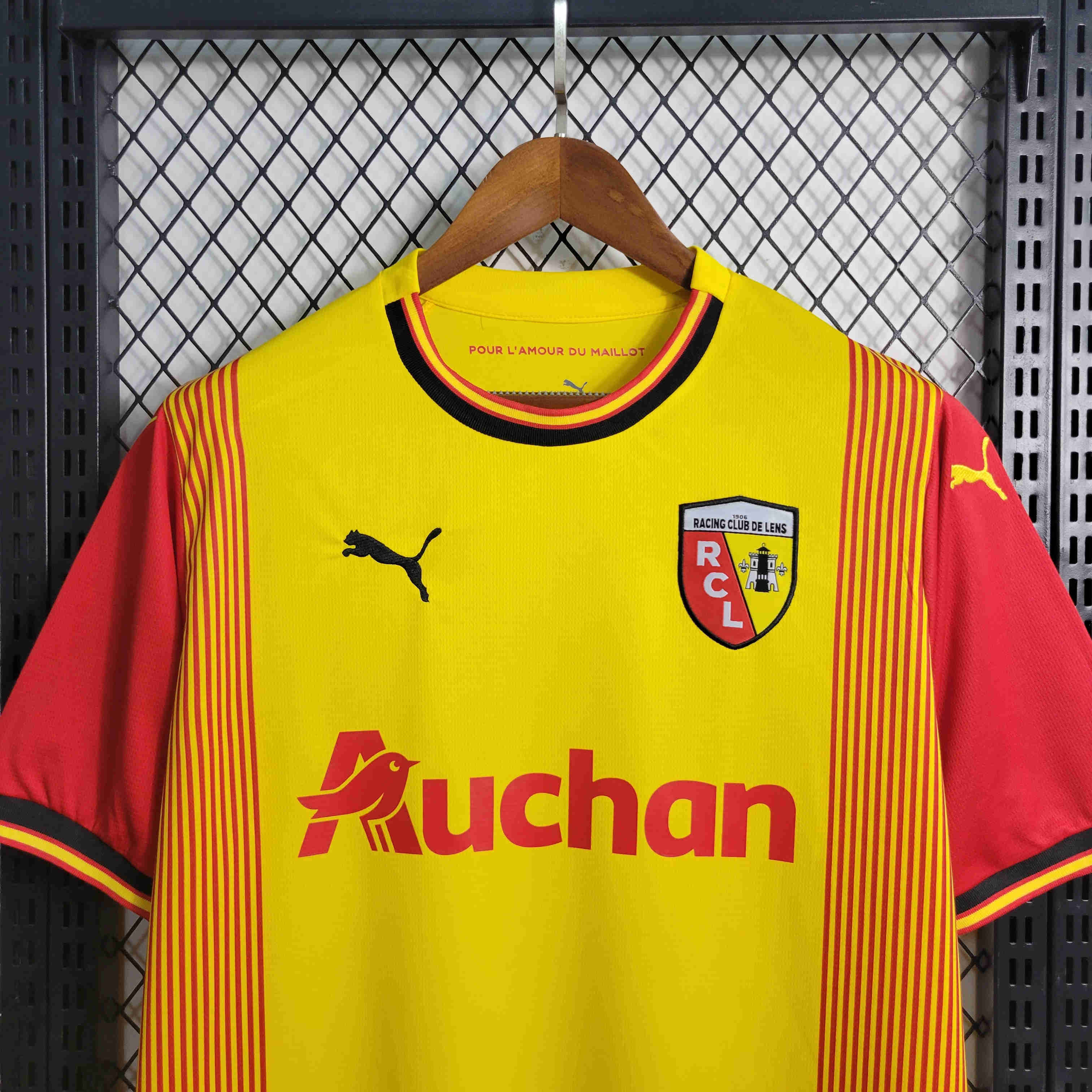Lens 23-24 Home Stadium Jersey - Fans Version