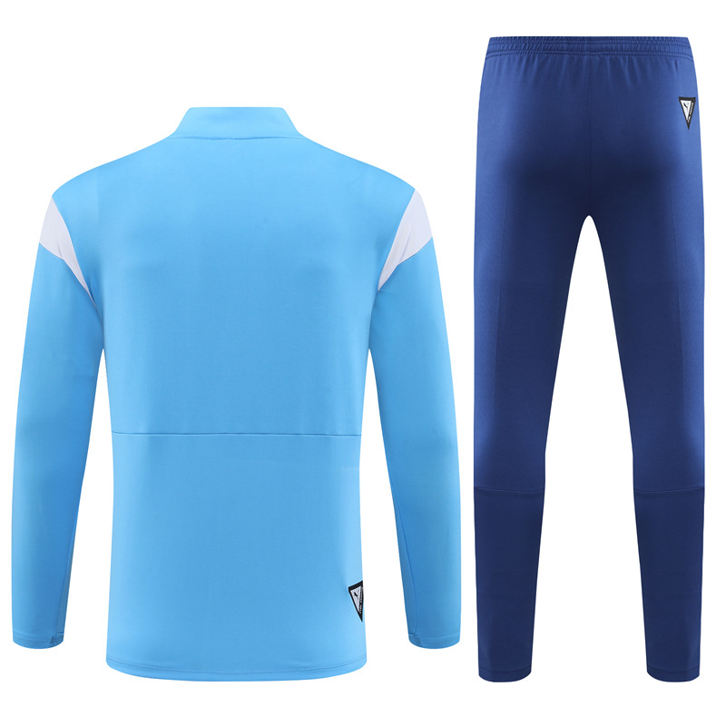 Marseille 23-24 Long Sleeve Training Set -Blue and White