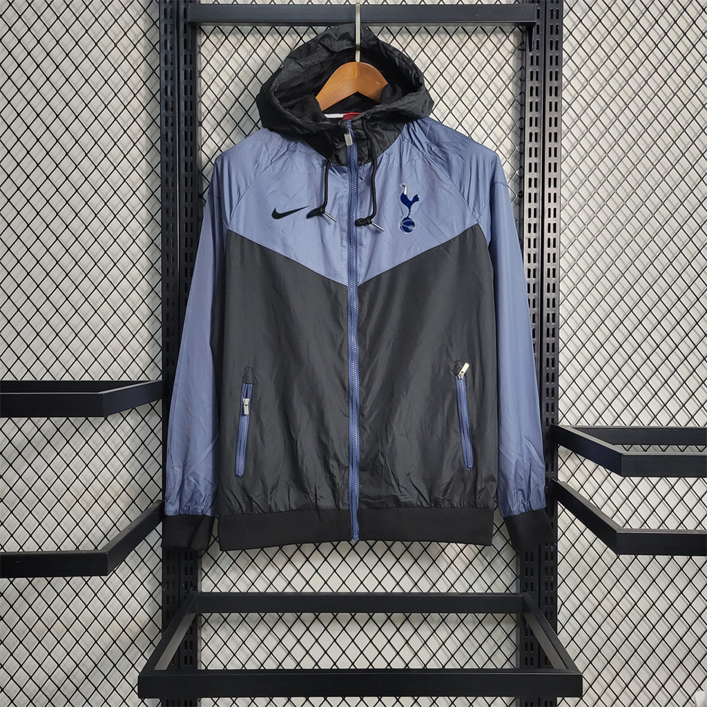 Tottenham Hotspur 23-24 Black Player Windbreaker