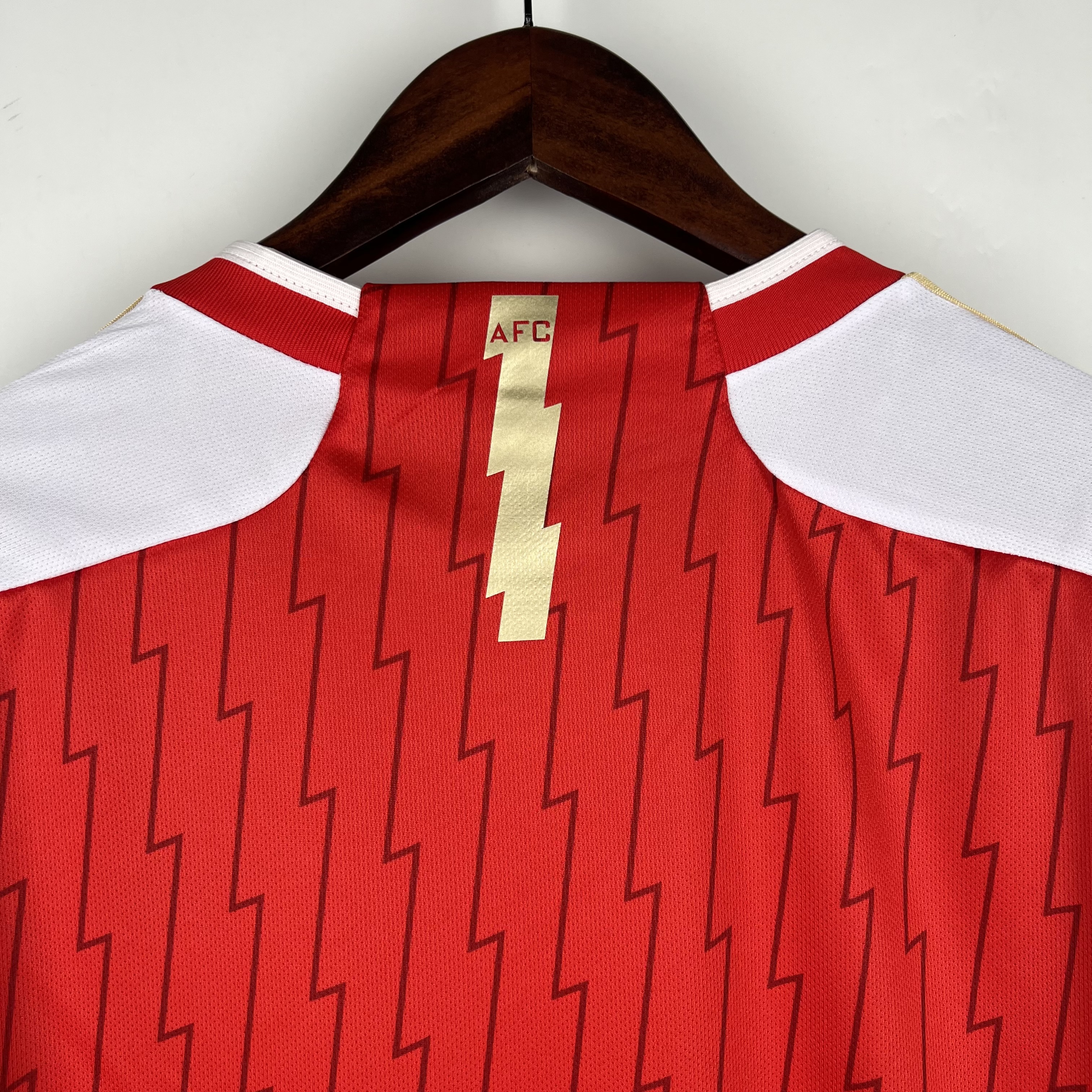 Arsenal 23-24 Home Long Sleeve Jersey - Fans Version