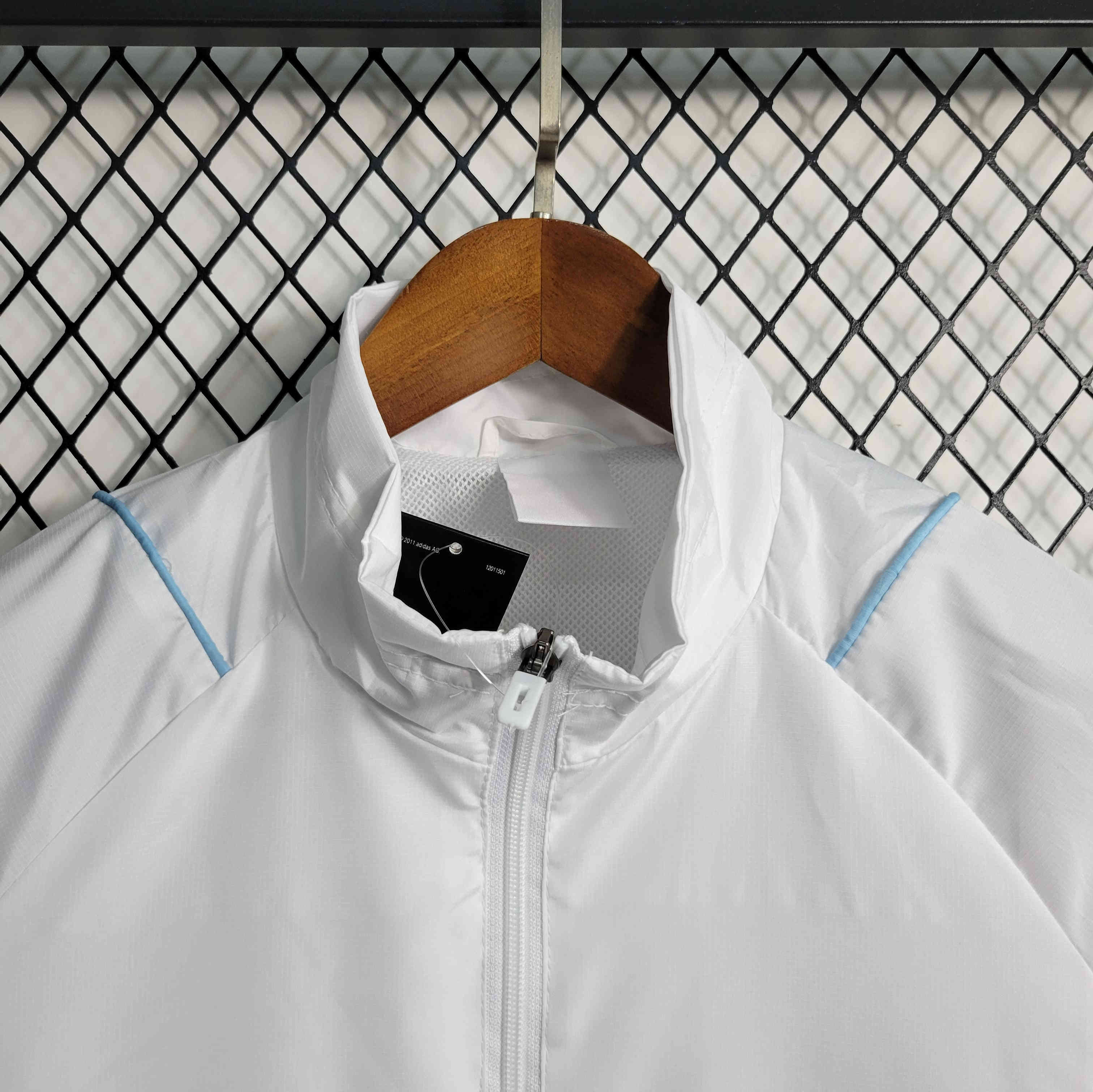 Real Madrid 23-24 White Windbreaker