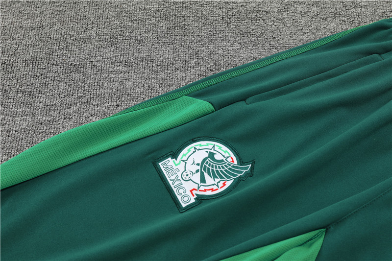 Mexico 23-24 Long Sleeve Training Set -White and Green