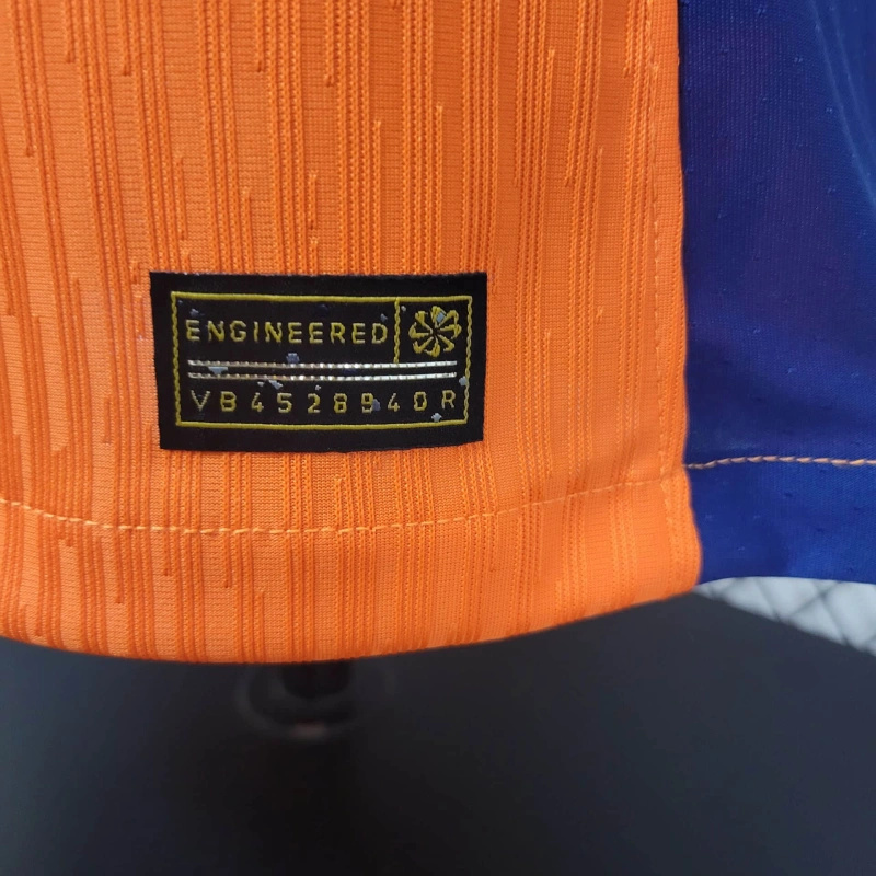Netherlands 2024 Home Stadium Jersey - Player Version