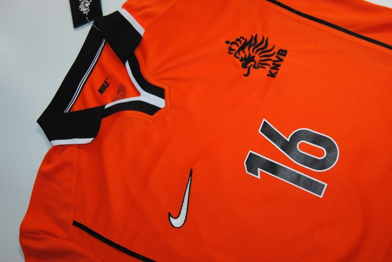 Retro Netherlands 1998 Home Stadium Jersey