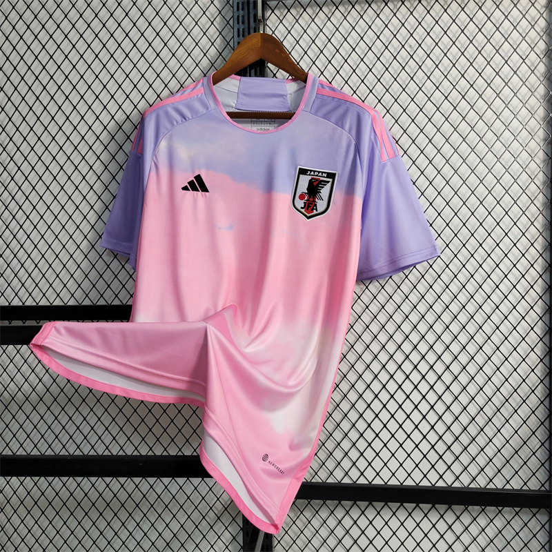 Japan 23-24 Away Pink Jersey - Fans Version