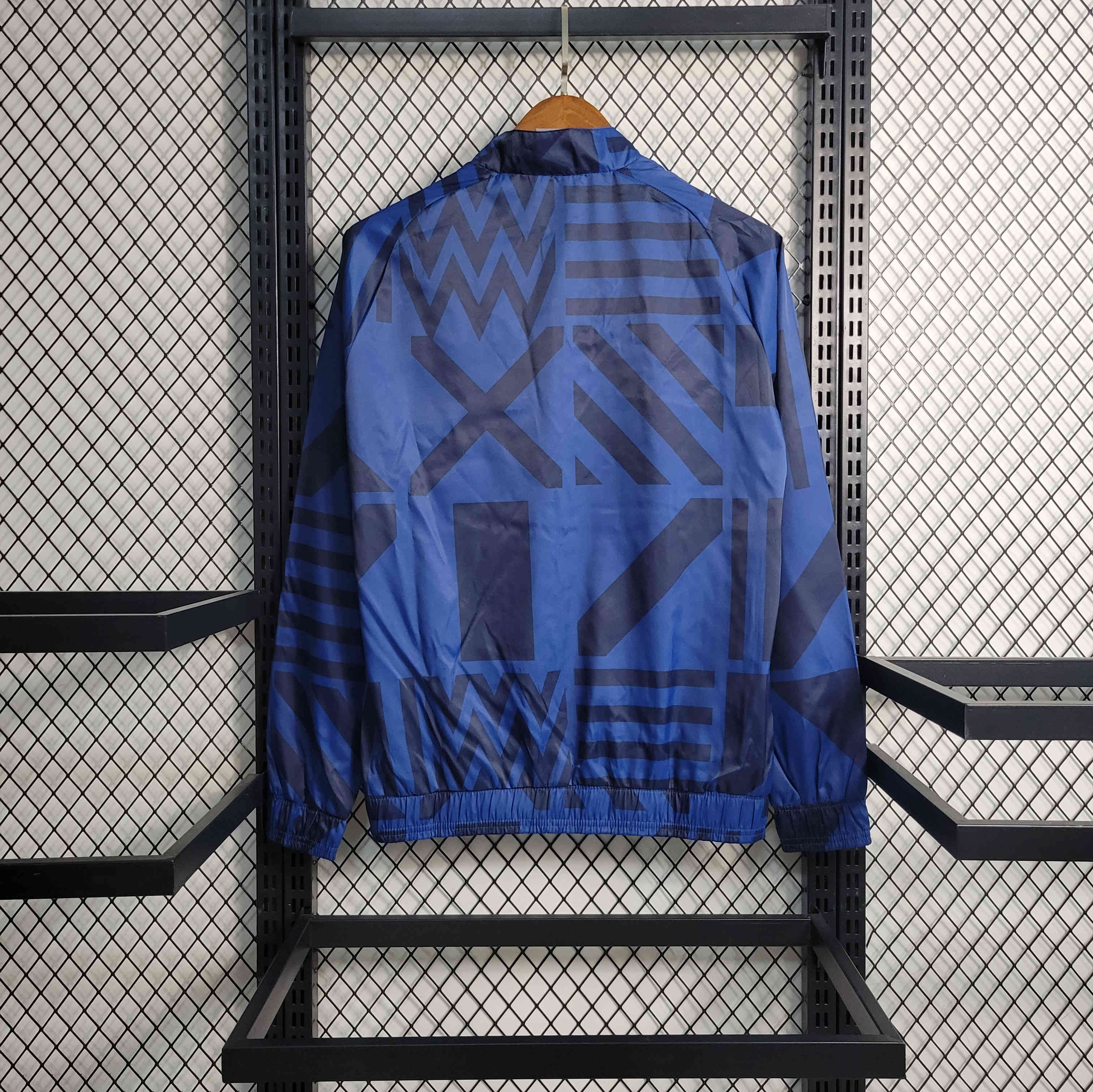 23-24 Inter Milan Blue Windbreaker