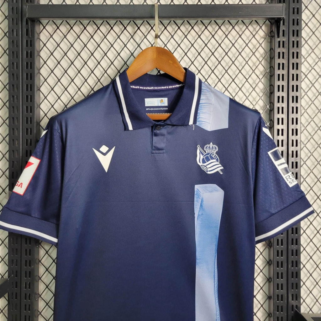 Real Sociedad 23-24 Away Stadium Jersey - Fans Version