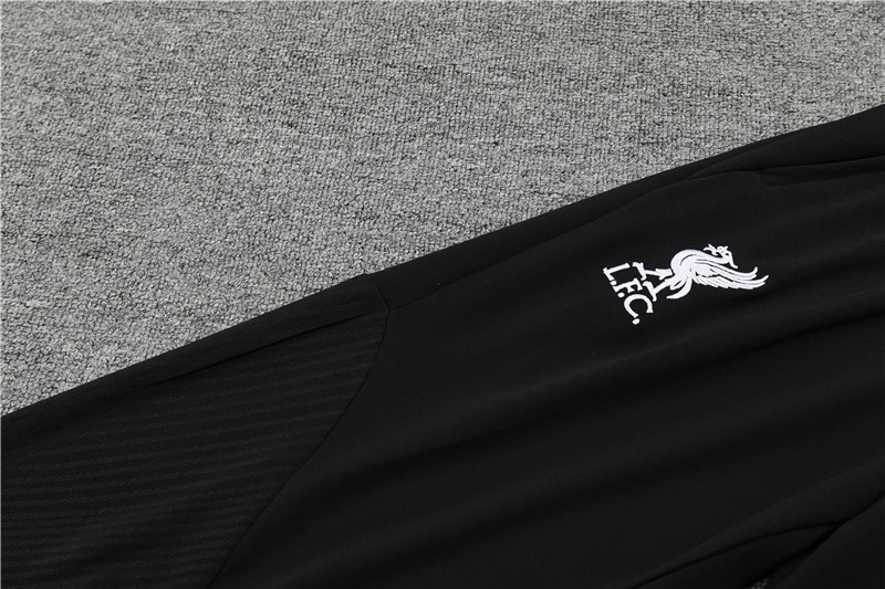 23-24 Liverpool Black Long Sleeve Training Set