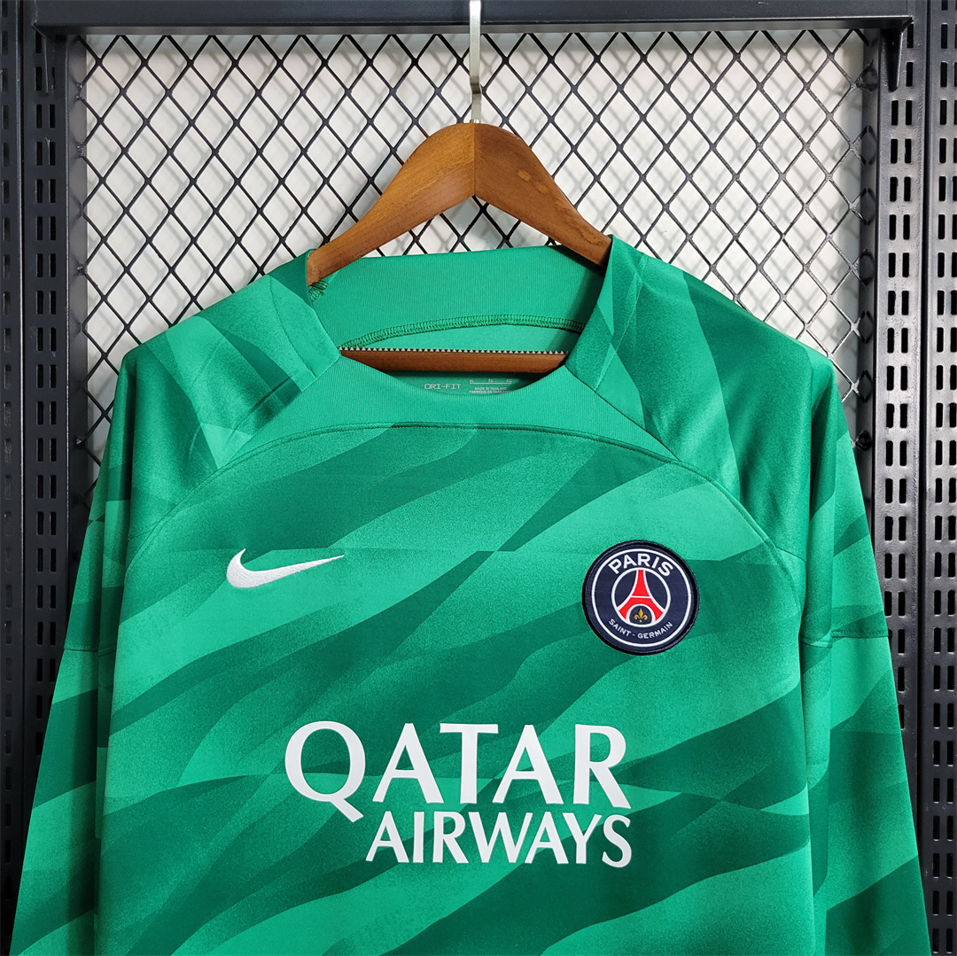Paris Saint-Germain PSG 23-24 Goalkeeper Long Sleeve Jersey - Fans Version