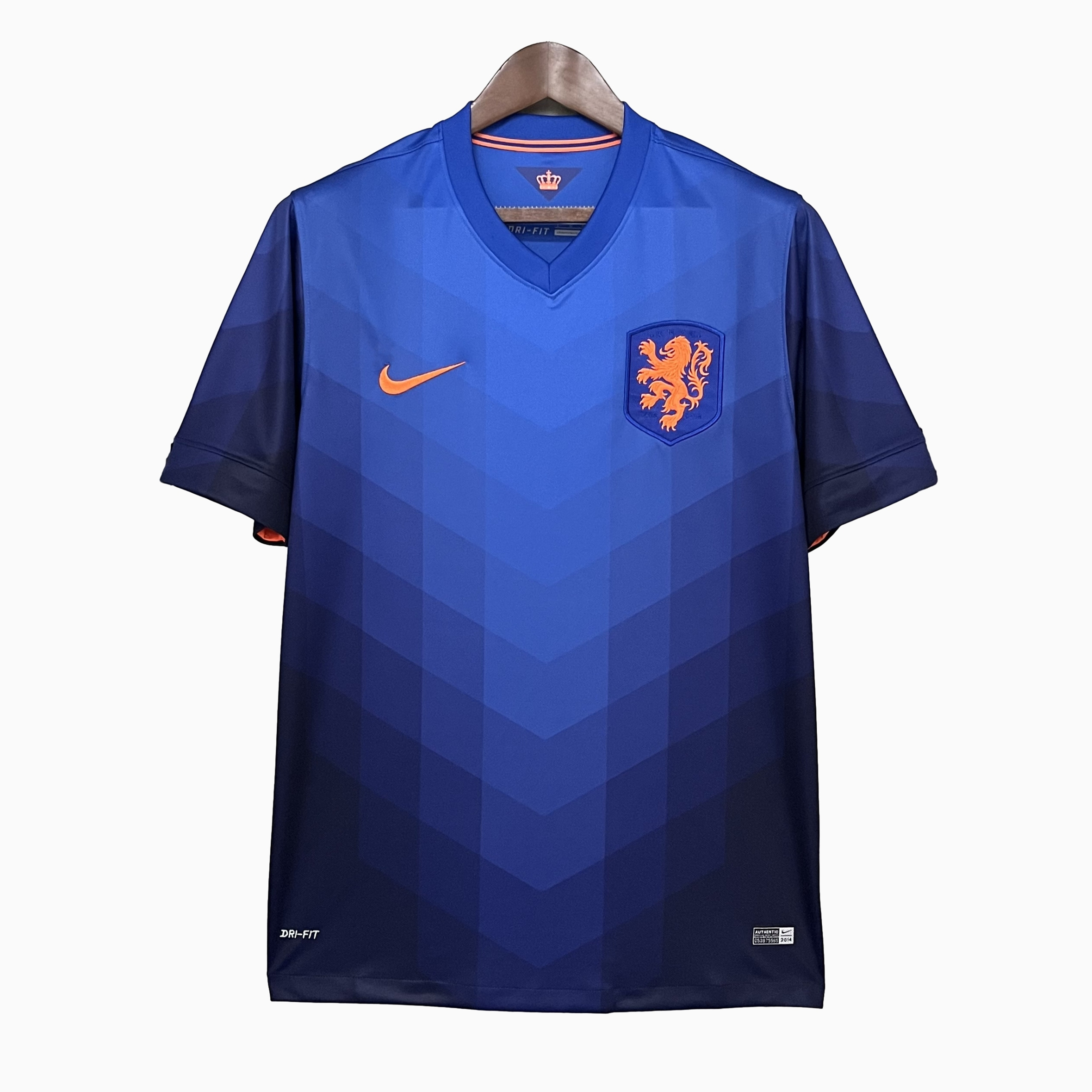 Retro Netherlands 2014 Away Stadium Jersey