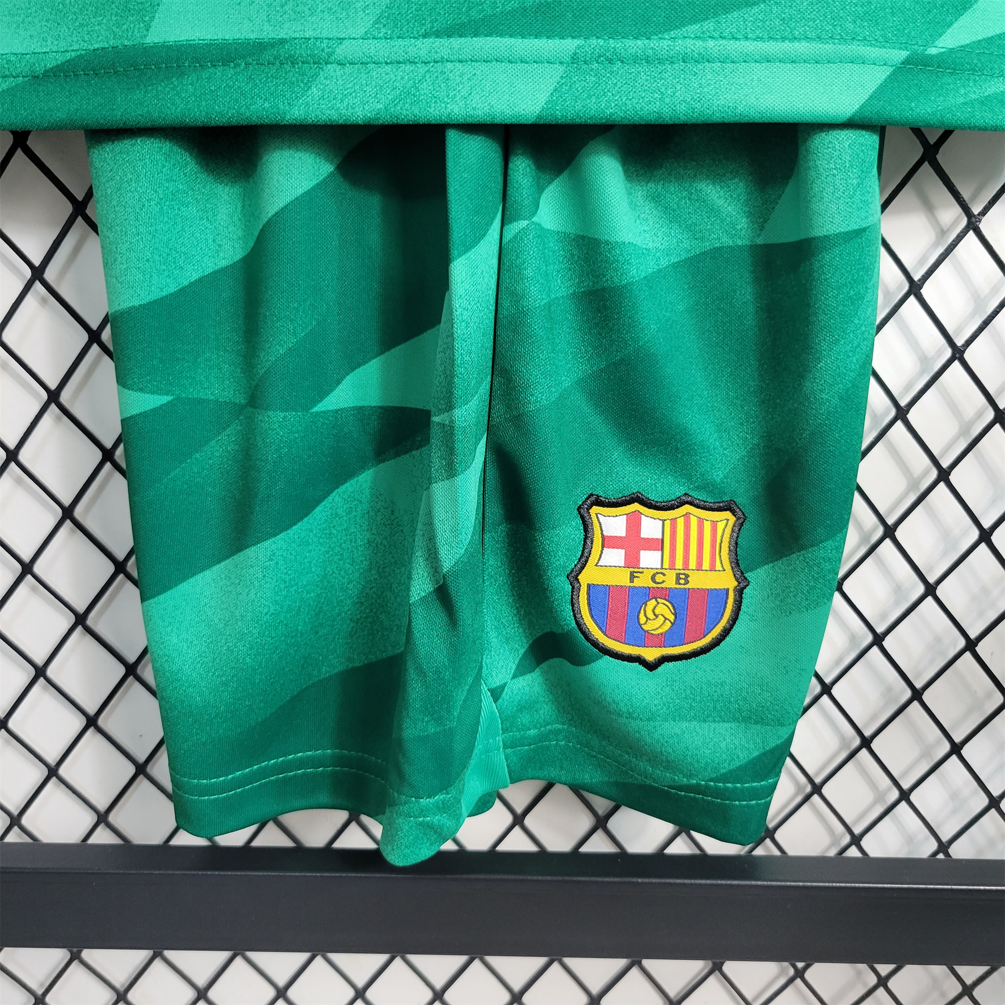 B.A.R.S.A 23-24 Green Goalkeeper Kids Kit