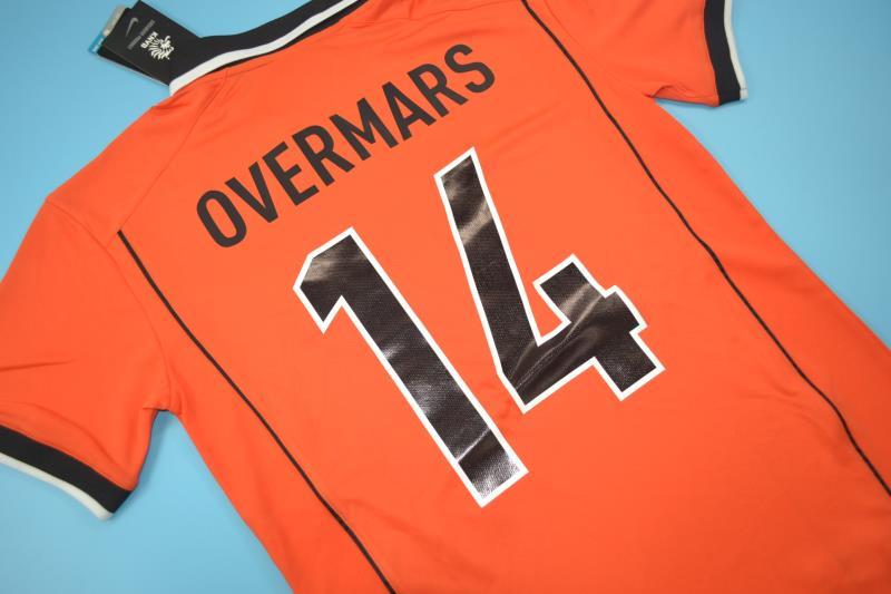 Retro Netherlands 1998 Home Stadium Jersey