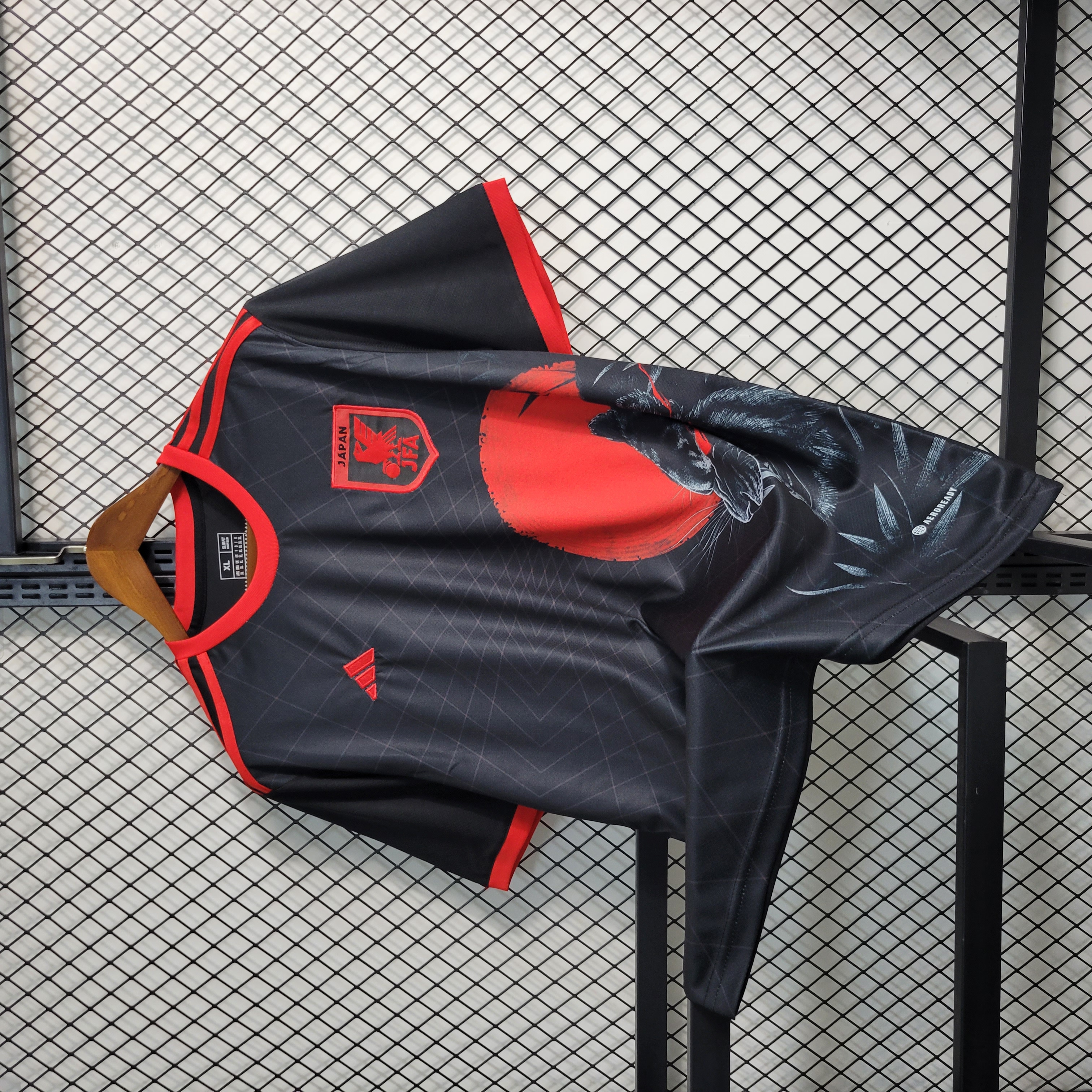 Japan 23-24 Black Leopard Head Special Edition Jersey - Fans Version