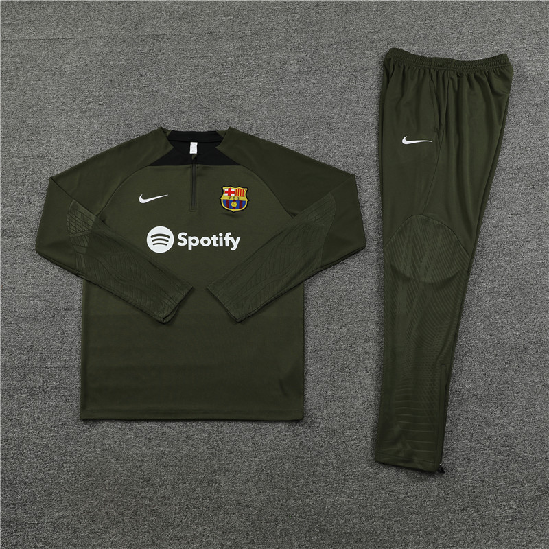 B.A.R.S.A 23-24 Long Sleeve Training Set -Army green