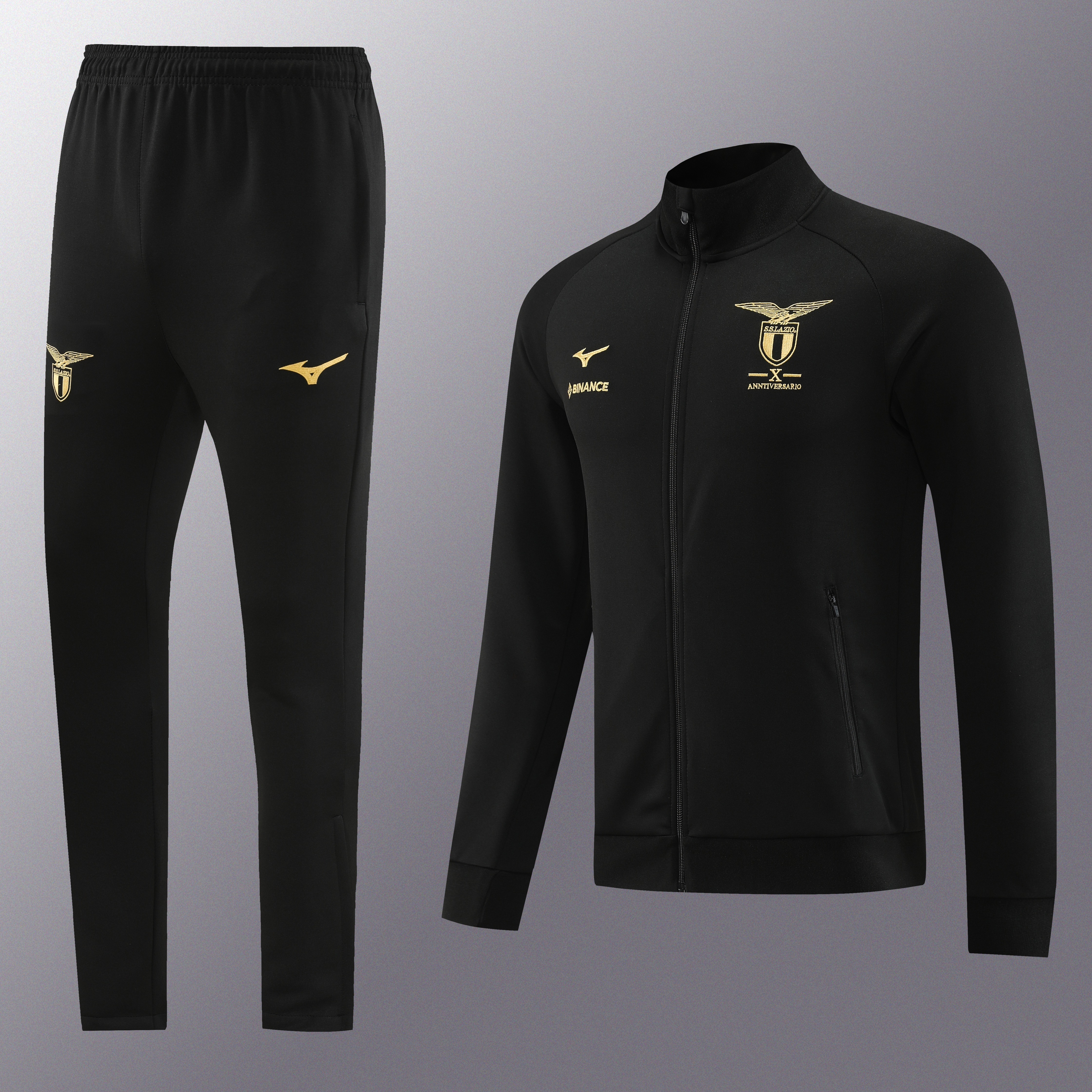 Lazio 23-24 Jacket Training Tracksuit - Black