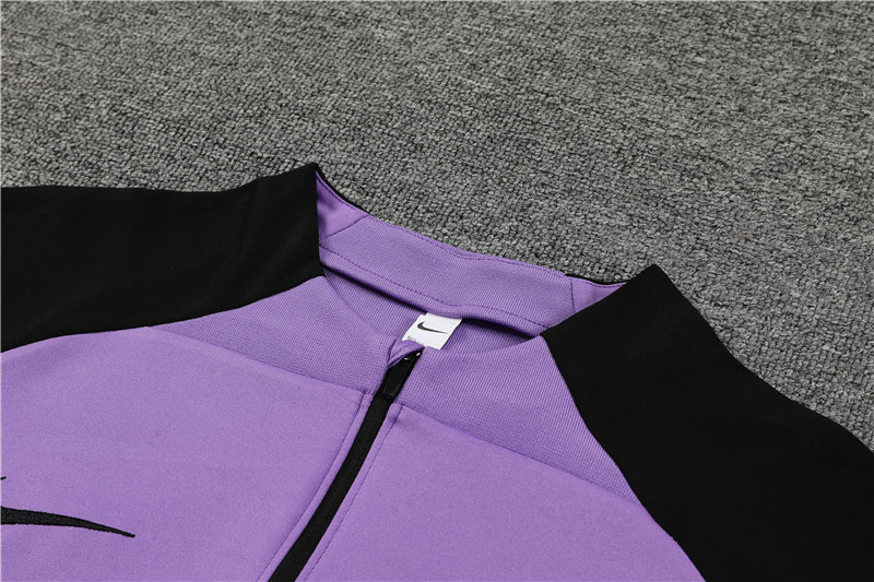 Paris Saint-Germain PSG 23-24 Long Sleeve Training Set -Purple