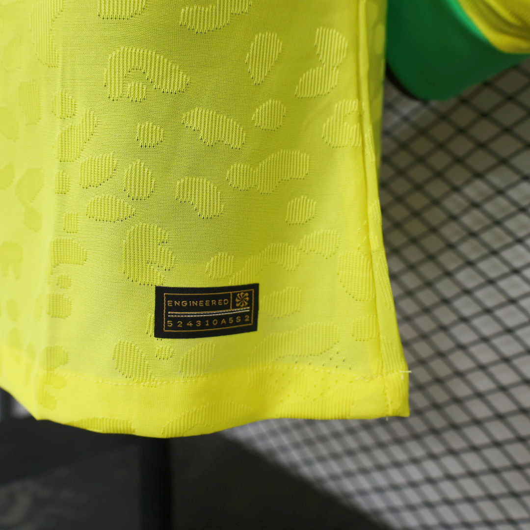 Brazil 22-23 Home Long Sleeve Jersey - Player Version