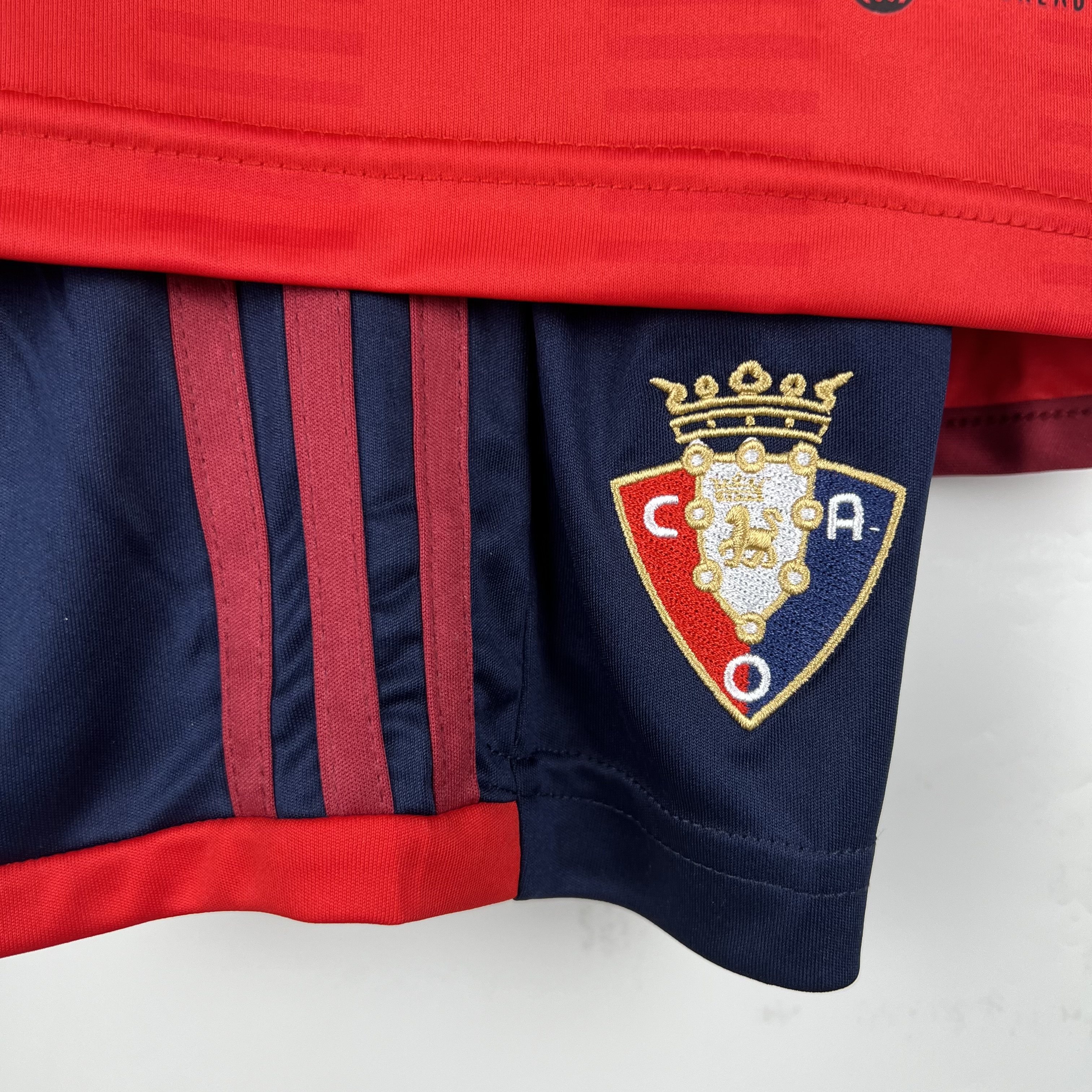 Osasuna 23-24 Home Stadium Kids Kit