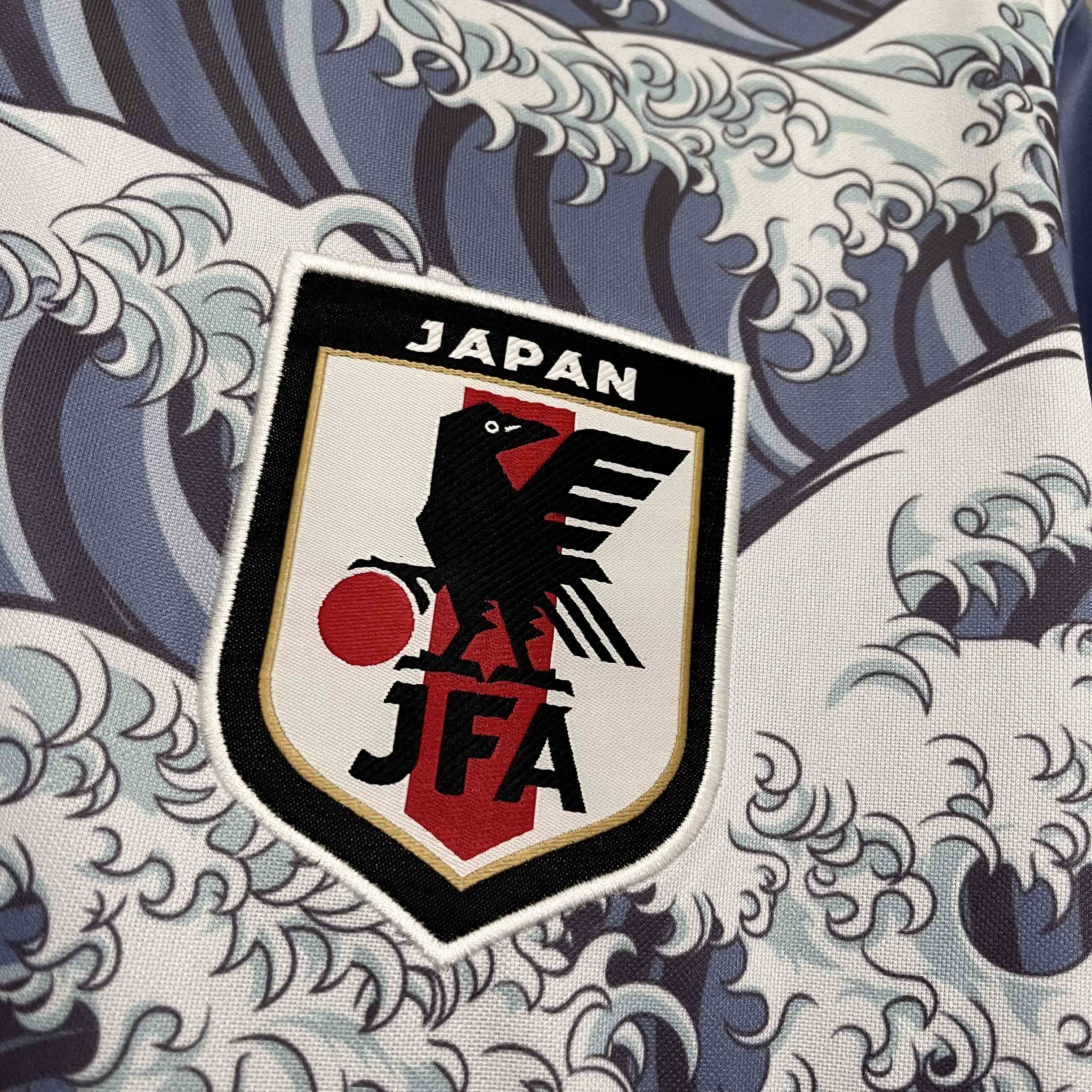 Japan 23-24 White Wave Special Edition Jersey - Fans Version