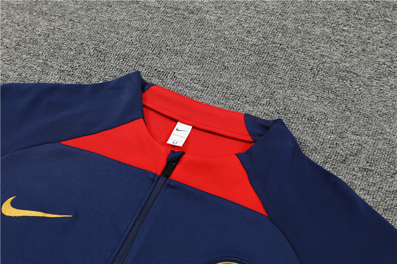 Paris Saint-Germain PSG 23-24 Long Sleeve Training Set -Royal Blue