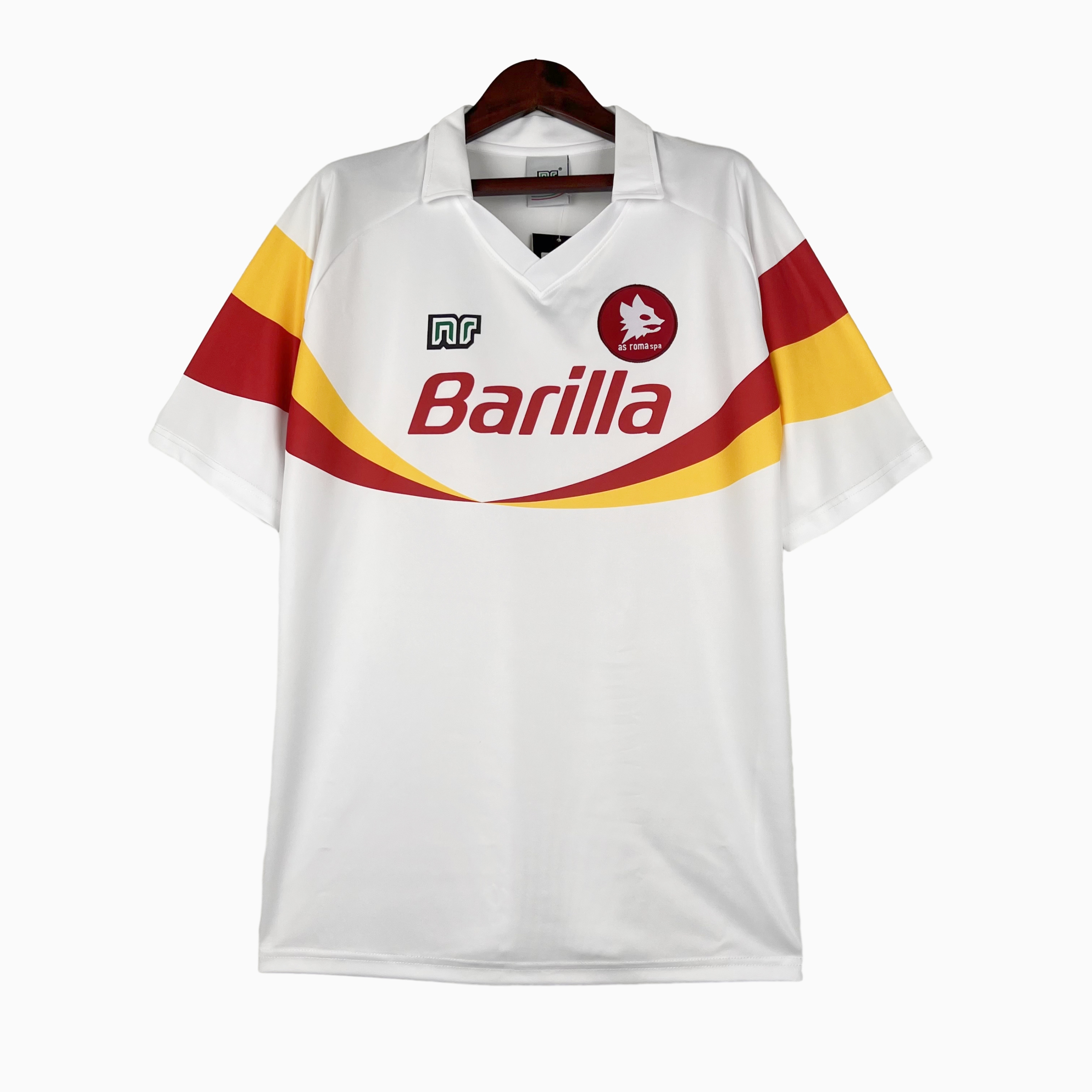 Retro Roma 1990-91 Away Stadium Jersey