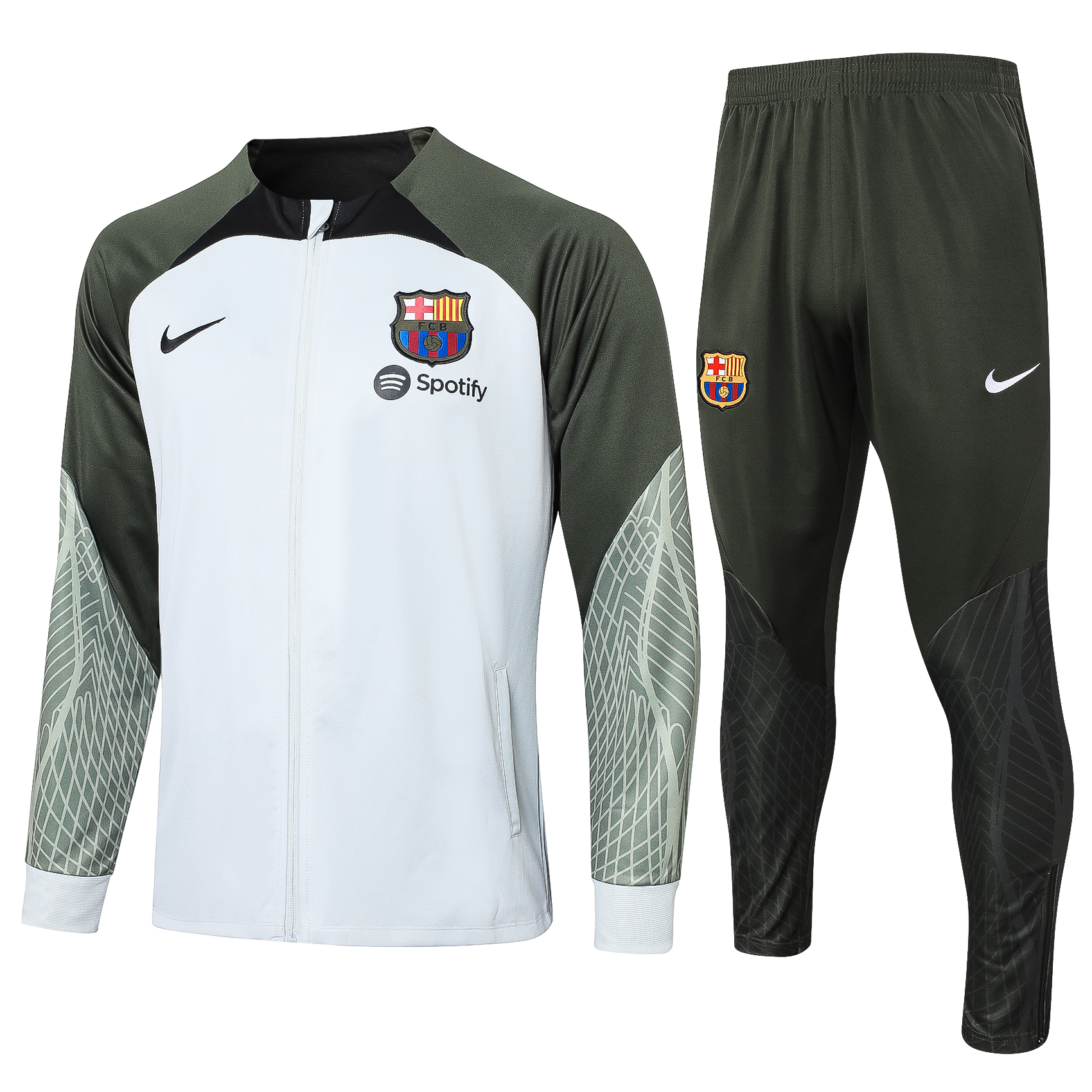 B.A.R.S.A 23-24 Jacket Training Tracksuit - Light Grey