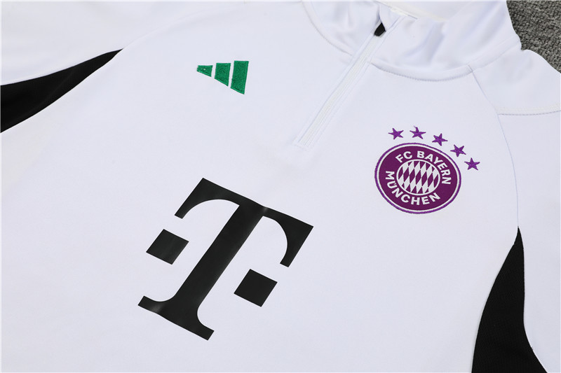 Bayern Munich 23-24 Long Sleeve Training Set -White