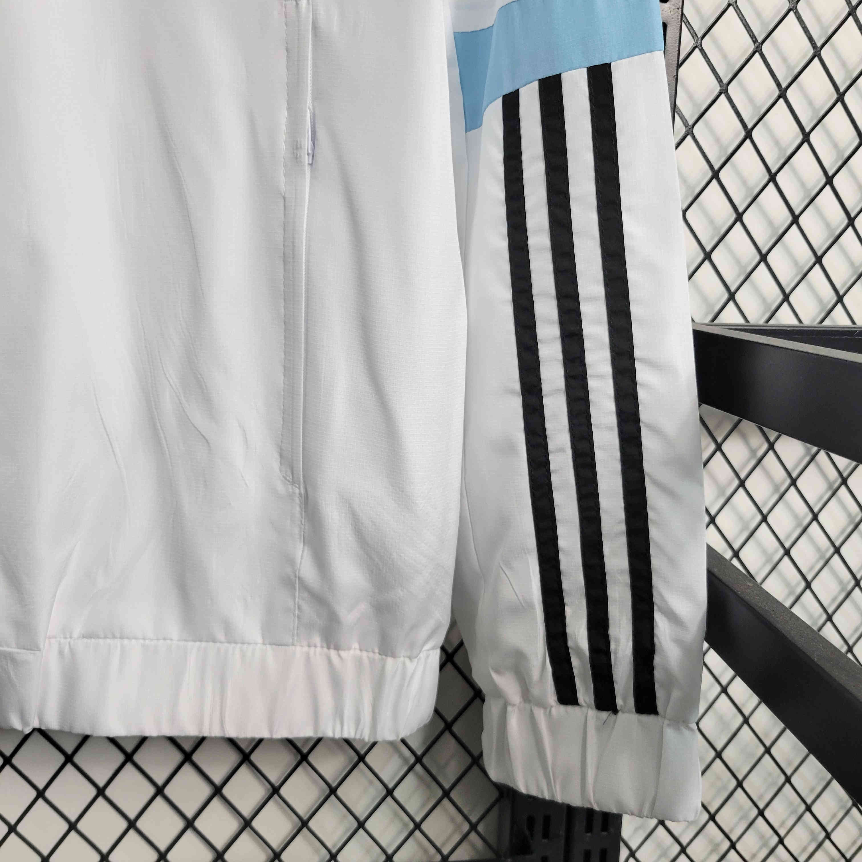 Real Madrid 23-24 White Windbreaker