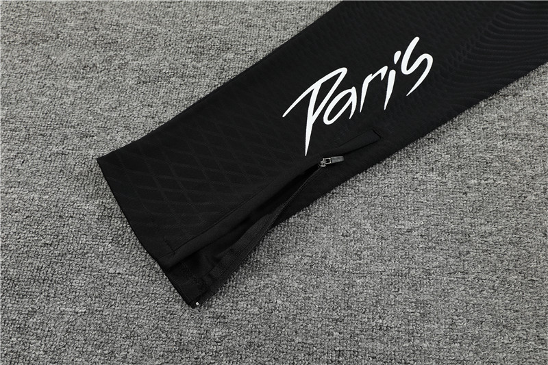Paris Saint-Germain PSG 23-24 Kids Long Sleeve Training Set Deep Gray