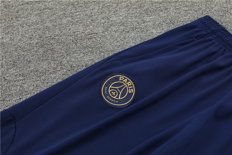 Paris Saint-Germain PSG 23-24 Kids Long Sleeve Training Set Royal Blue