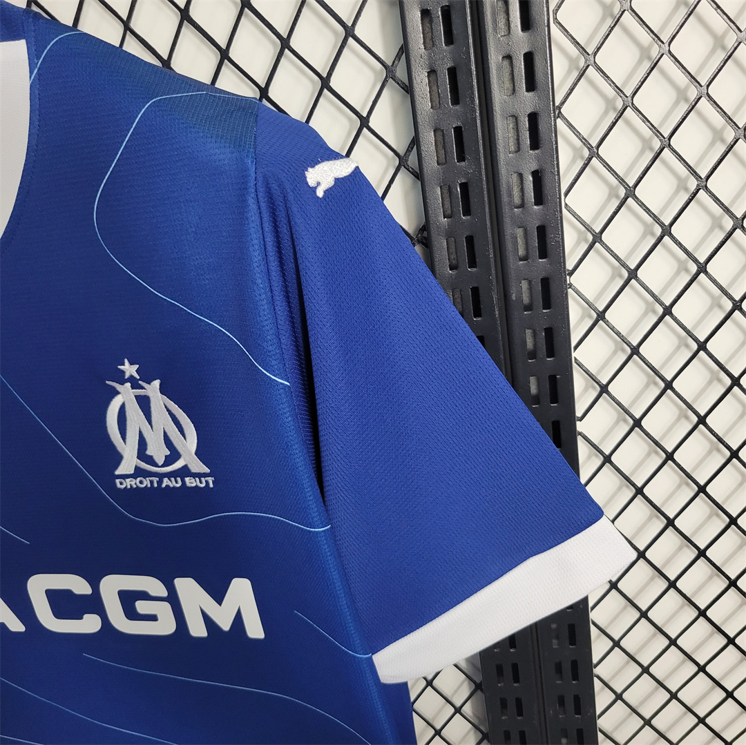Marseille 23-24 Away Stadium Jersey - Fans Version