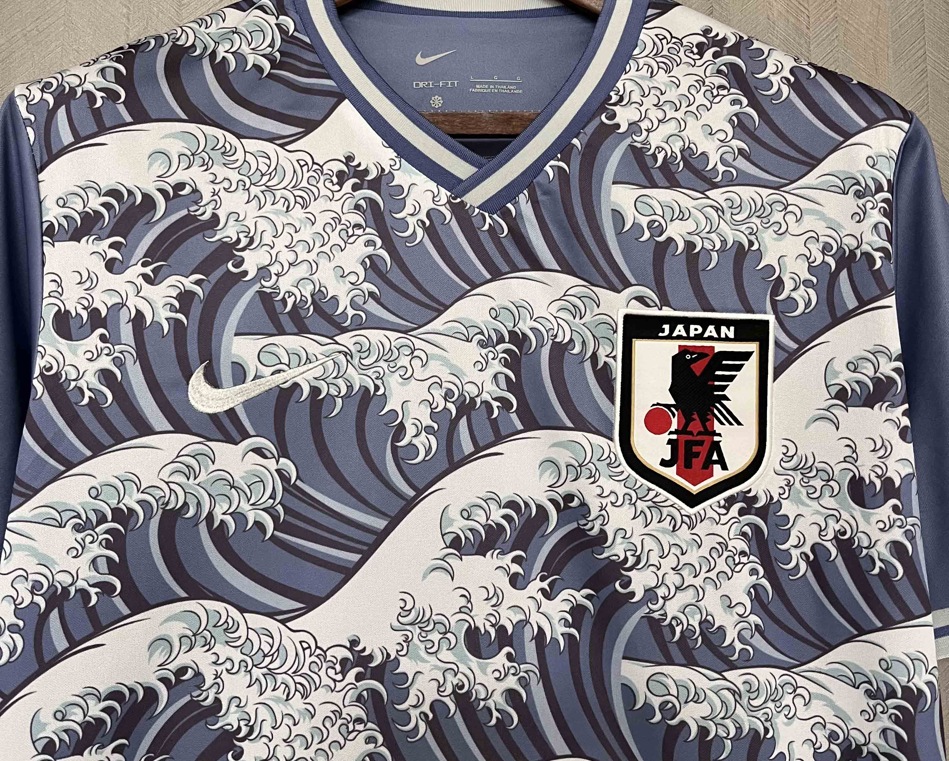 Japan 23-24 White Wave Special Edition Jersey - Fans Version