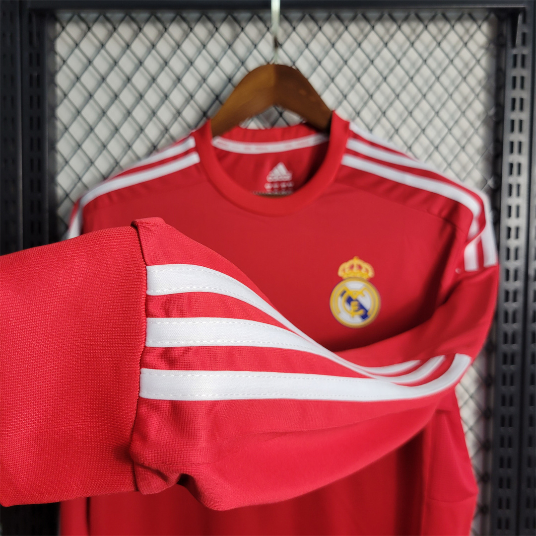 Real Madrid Retro 11-12 Third Away Long Sleeve Jersey
