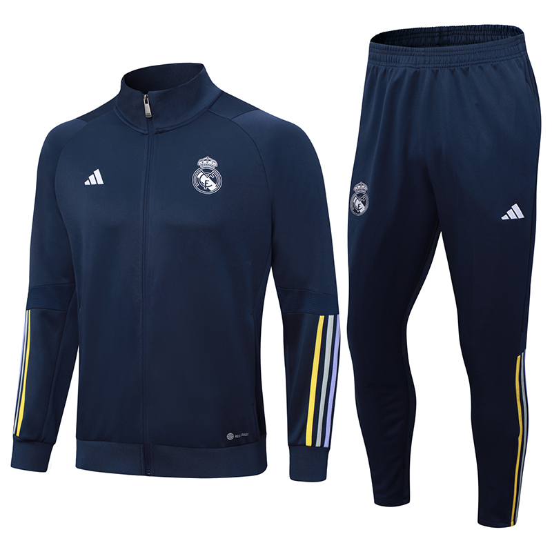 Real Madrid 23-24 Jacket Training Tracksuit - Royal Blue