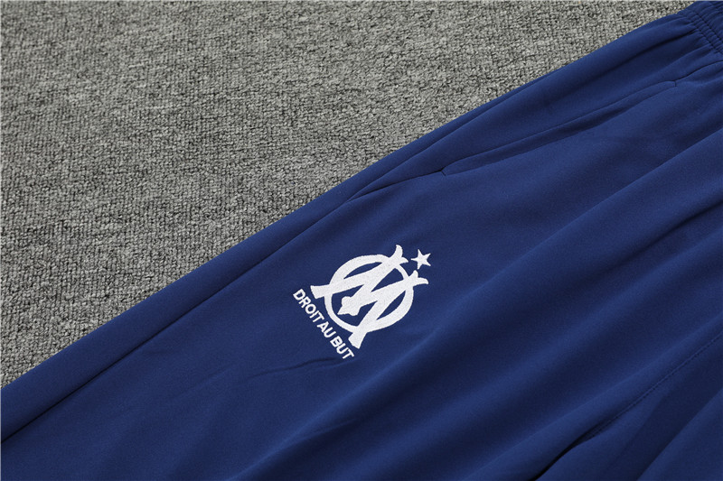 Marseille 23-24 Long Sleeve Training Set -Blue and White